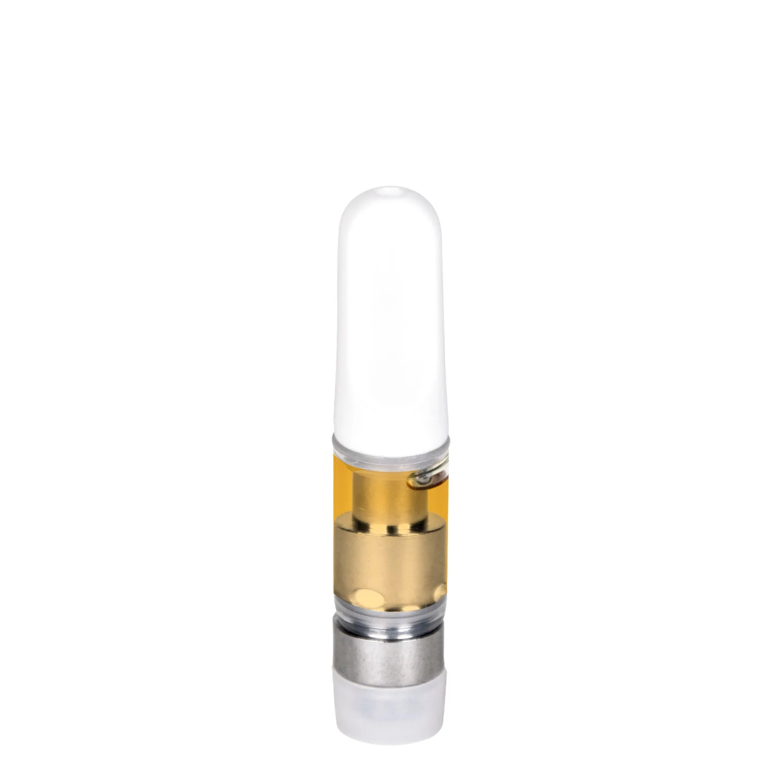 0.5mL 510 Push Top White Tip Vape Cartridge - Image 2