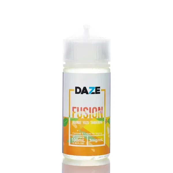 7 Daze Fusion TFN – Orange Yuzu Tangerine – 100ml - Image 2