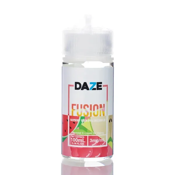 7 Daze Fusion TFN – Raspberry Green Apple Watermelon – 100ml - Image 2