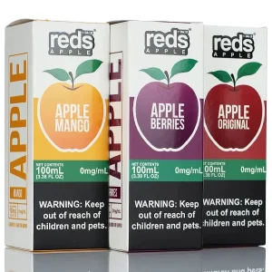 7 Daze Reds Apple – No Nicotine Vape Juice – 100ml