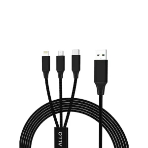 Allo 3 in 1 USB Charging Cable