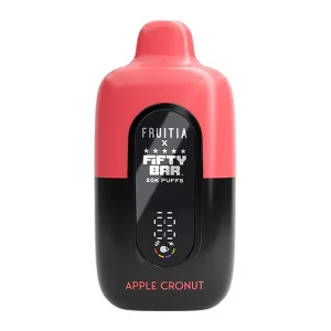 Apple Cronut FRUITIA X Fifty Bar 20K - Vapeoutletus Online Vape Store