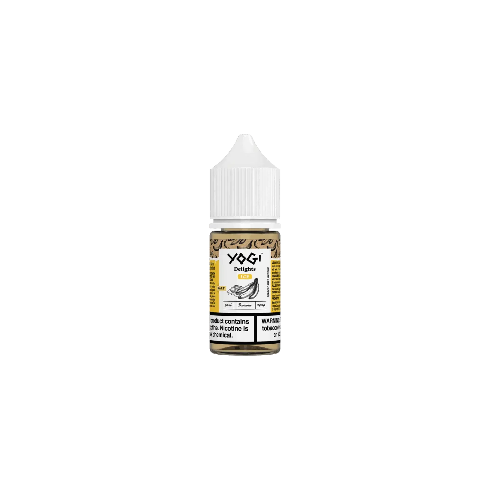 Banana CHILLED by Yogi Delights SALT Vape e-liquid 30mL