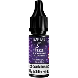 Blackcurrant lemonade Imp Jar Select Fizz e-liquid 10ml