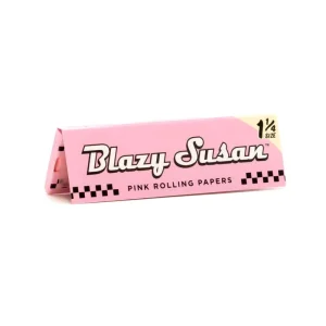 BLAZY SUSAN PINK ROLLING PAPERS 1 1/4"