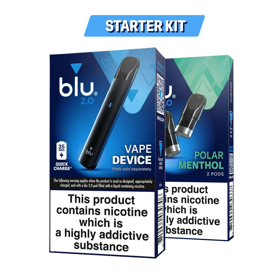 BLU 2.0 STARTER KIT MINT BUNDLE