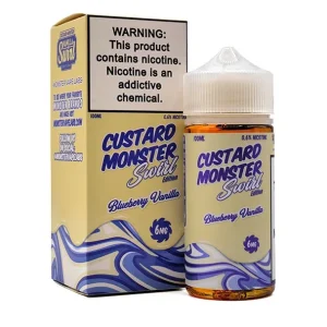 Blueberry Vanilla - Swirl Custard Monster - 100mL- 6mg