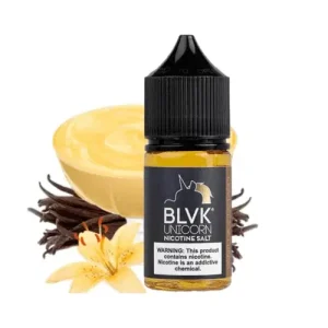 BLVK Unicorn Salts Vanilla Custard Vape e-liquid 30mL