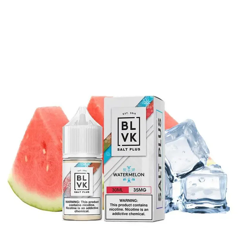 BLVK Watermelon CHILLED Salt Vape e-liquid 30mL
