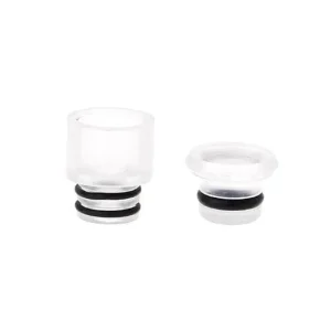 Clear 510 Drip Tip with Dust Cap