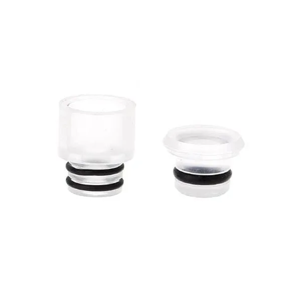 Clear 510 Drip Tip with Dust Cap