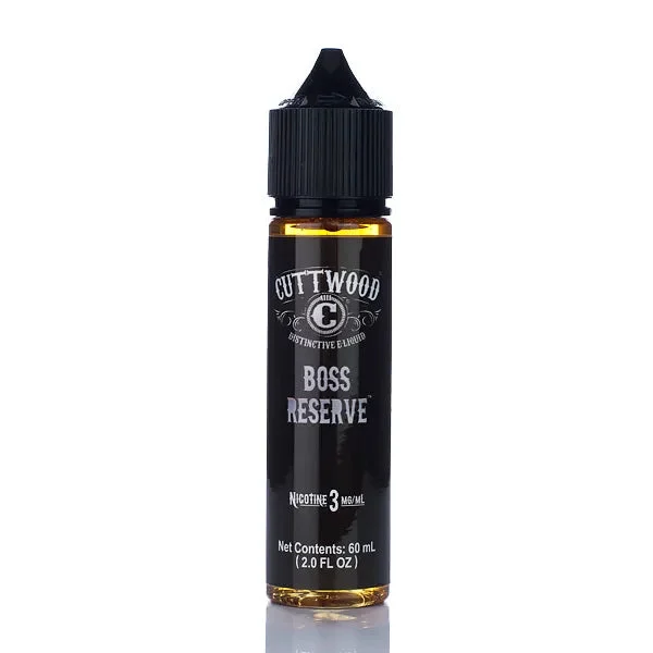 Cuttwood Classic E-Liquid – Boss Reserve – 60ml - Image 2