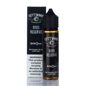 Cuttwood Classic E-Liquid – Boss Reserve – 60ml