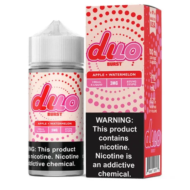 Duo Apple + Watermelon ( 100ml ) Burst ( 6mg )