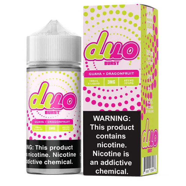 Duo Guava + Dragon Fruit ( 100ml ) Burst ( 3mg )