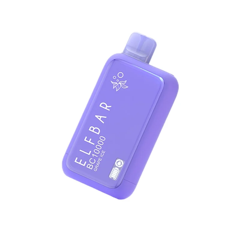 ELF BAR BC10000 Disposable 10000 Puffs Grape Ice 18ml