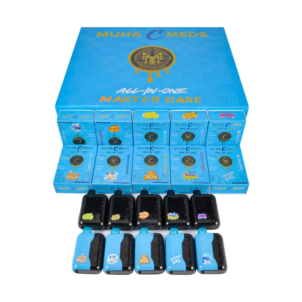 Empty Muha Meds Cookies Disposable