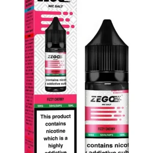 Fizzy Cherry Zego Nic Salt 10ml E-Liquid 10mg/20mg
