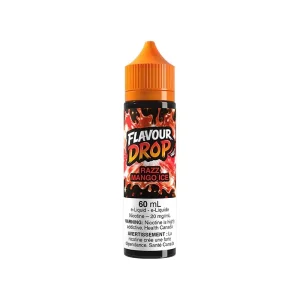 Flavour Drop 60mL Salt - Razz Mango Ice