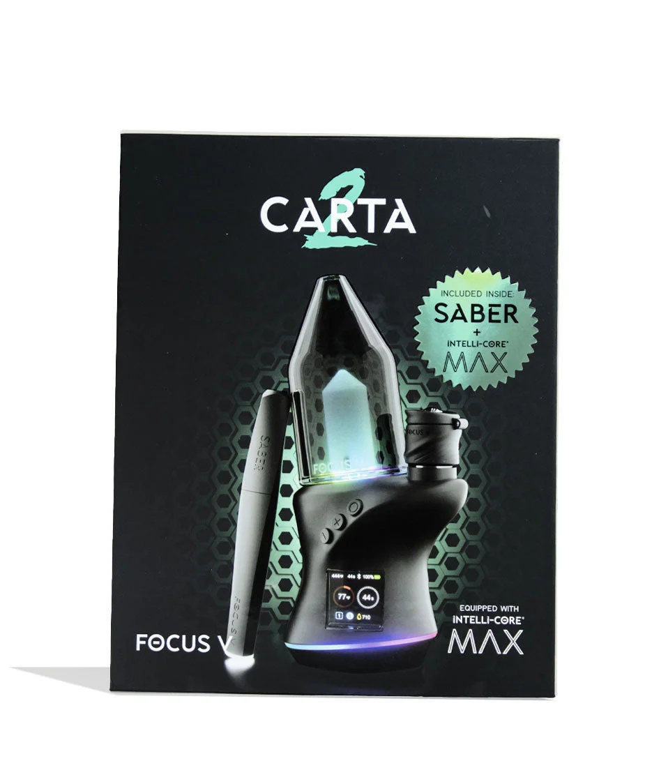 Focus V Carta 2 Electronic Dab Rig and Saber Hot Knife Deluxe Kit - Image 2