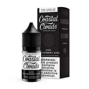 Iced Strawberry Kiwi Salt Nic by Coastal Clouds Salt 30ML TFN