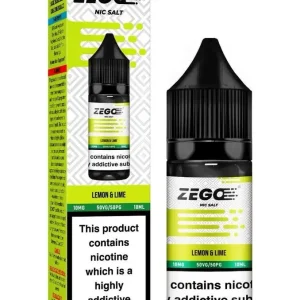 Lemon & Lime Zego Nic Salt 10ml E-Liquid 10mg/20mg