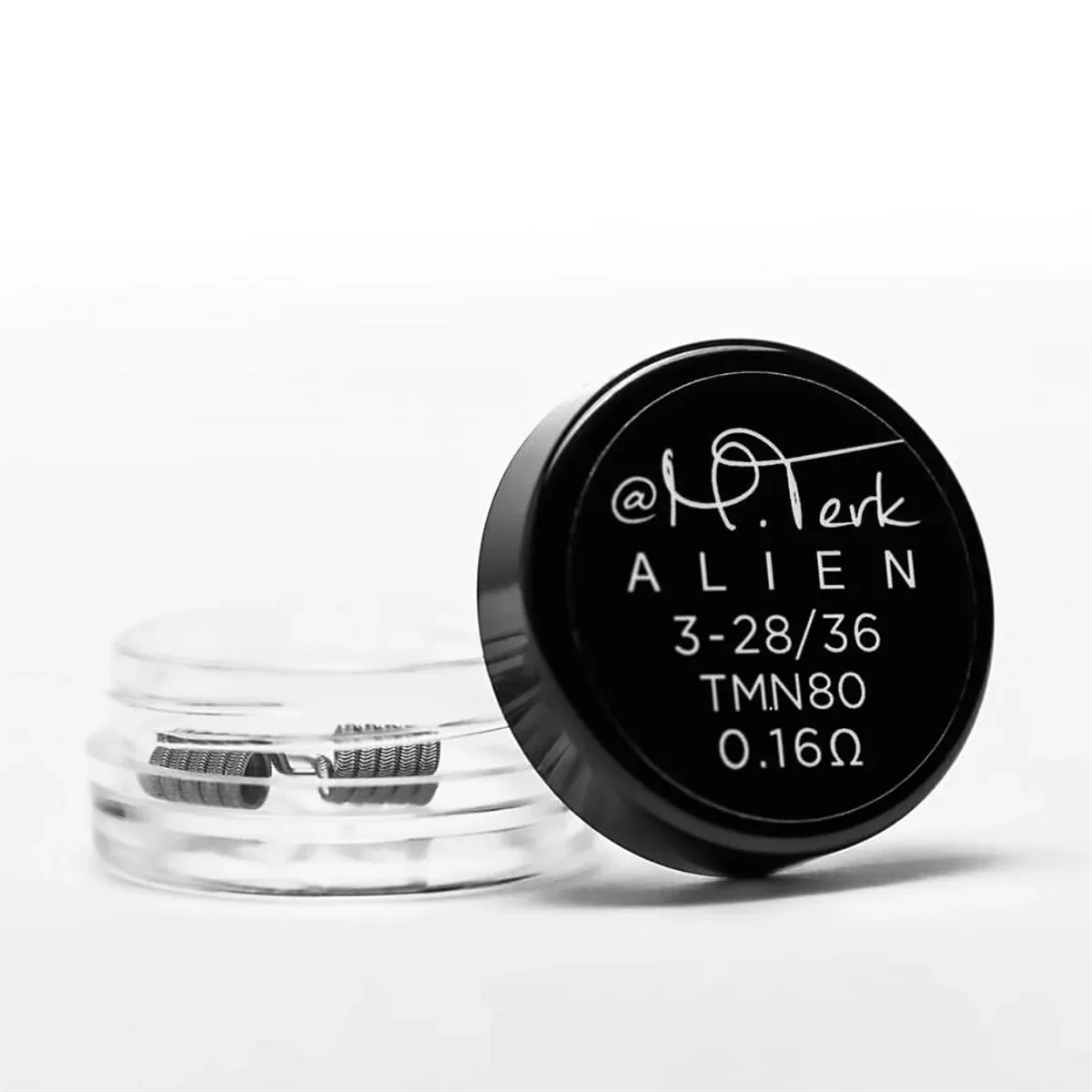 M.TERK - PRE-BUILT ALIEN COIL - 3-28G/36G TMN80 (0.15Ω)