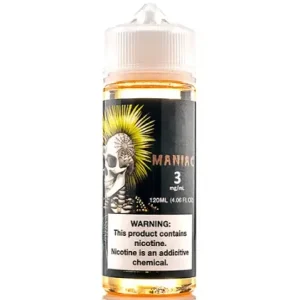 MANIAC VAPE JUICE BY TIME BOMB VAPORS 120ML