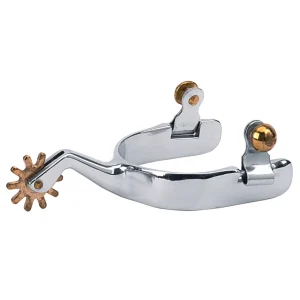 Mens Cutting Spurs with Plain Band