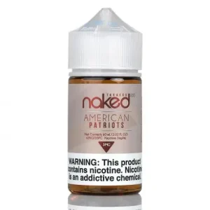 NAKED100 TOBACCO AMERICAN PATRIOTS Vape e-Liquid 60mL