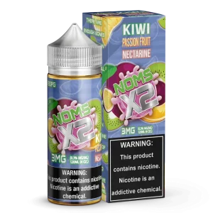 Noms X2 120mL – Kiwi Passion Fruit Nectarine –