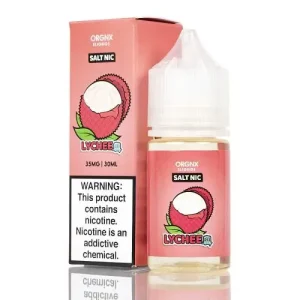 ORGNX SALT Lychee CHILLED Vape e-Liquid 30mL