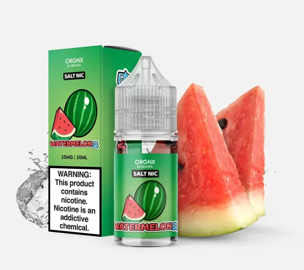 ORGNX Salt WATERMELON CHILLED Vape E-LIQUID 30ML