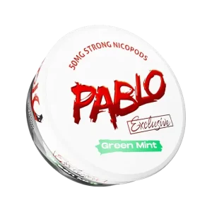 Pablo Exclusive Green Mint 30mg Nicotine Pouches (5 Pack)