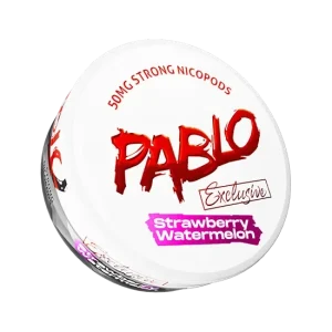 Pablo Exclusive Strawberry Watermelon 30mg Nicotine Pouches (5 Pack)