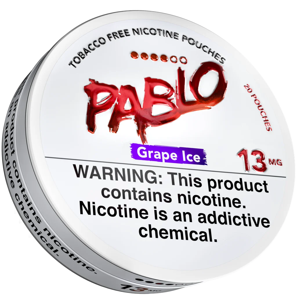 Pablo Grape Ice Nicotine Pouches (5 Pack) - Image 2