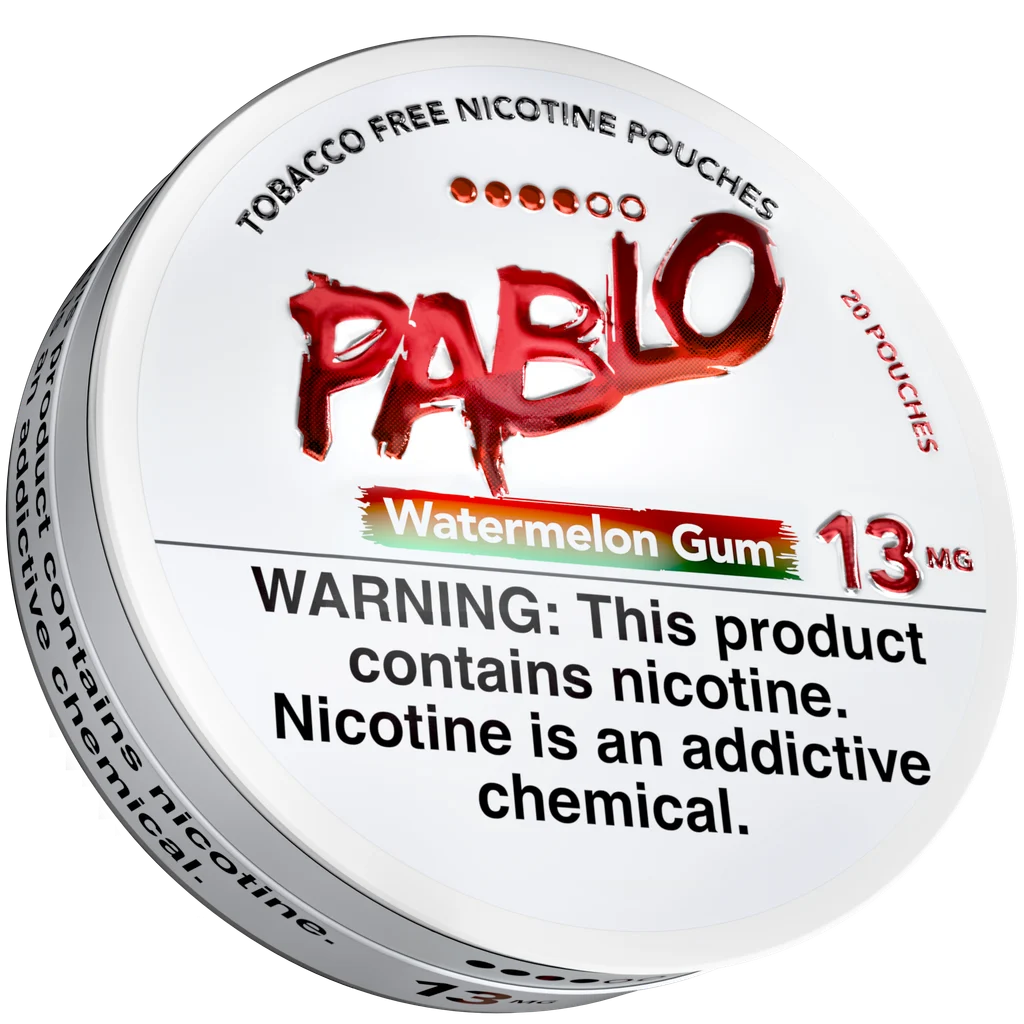 Pablo Watermelon Gum Nicotine Pouches (5 Pack) - Image 2