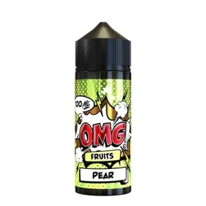 PEAR 100ML E LIQUID OMG FRUITS PGVG 50/50