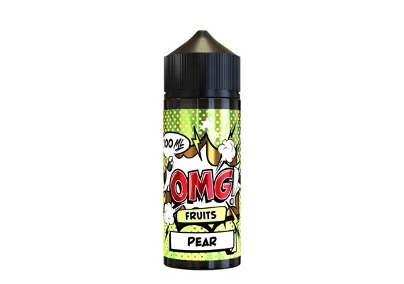 PEAR 100ML E LIQUID OMG FRUITS PGVG 50/50