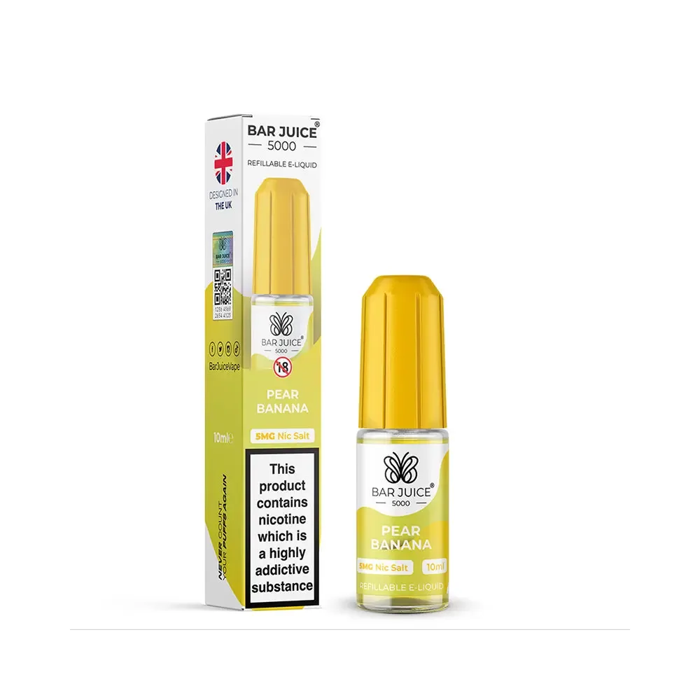 Pear Banana Nic Salt E-Liquid by Bar Juice 5000