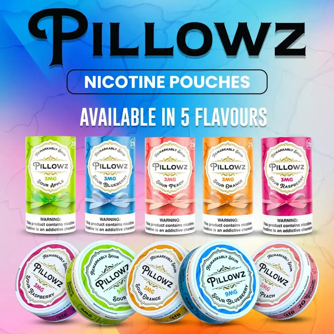 PILLOWZ Nicotine Pouches