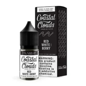 Red White And Berry Salt Nic by Coastal Clouds Salt 30ML
