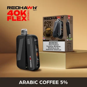 RedHawk 40K Puff FLEX Stash Disposable Vape - Arabic Coffee