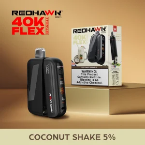 RedHawk 40K Puff FLEX Stash Disposable Vape - Coconut Shake