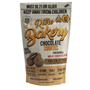 Retro Bakery Chocolate-Covered Cookies 50mg