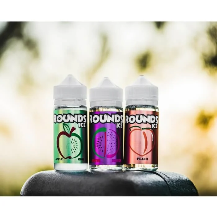 ROUNDS E-LIQUID - APPLE KIWI ICE 100ML - Image 2