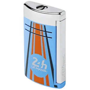 S.T. Dupont Maxijet Lighter – 24H Le Mans Blue Chrome