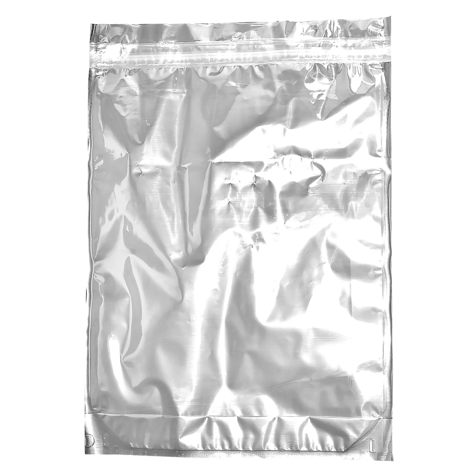 Shiny Clear Mylar Flat Ziplock Pound Bags