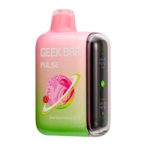 Sour Watermelon Drop Geek Bar Pulse - Vapeoutletus Online Vape Store