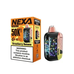 Strawberry Banana Nexa Ultra II 50K Puffs Vape - 20mL